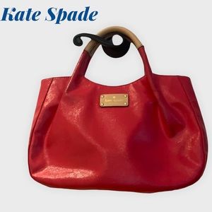 Kate Spade New York - dark pink purse w/ dust bag